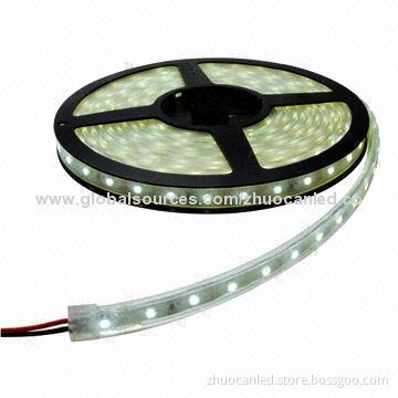 12V 60 LEDs/m 5630 SMD LED Strip Light, 12 or 24V DC Input Voltage